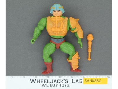 Man-At-Arms 100% Complete He-Man Masters Of The Universe MOTU 1982 Mattel Figure