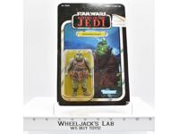 Gamorrean Guard 65 Back MOSC Sealed Star Wars ROTJ 1983 Kenner Vintage