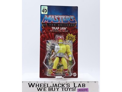 Trap Jaw Masters of the Universe 2022 Mattel Action Figure NEW MOSC SEALED