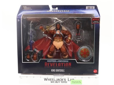 King Grayskull Masters of the Universe Revelation Masterverse Mattel NEW SEALED