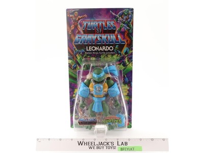 Leonardo Turtles of Grayskull TMNT 2024 Mattel Action Figure NEW SEALED