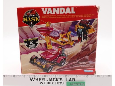 Vandal W/Floyd Mallory & Clone 100% Complete W/Box & Insert M.A.S.K. VIntage