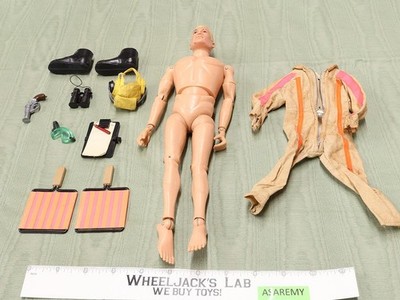 LSO Deck Commander Complete GI Joe 1966 12" Action Figure Vintage w/ Accessories