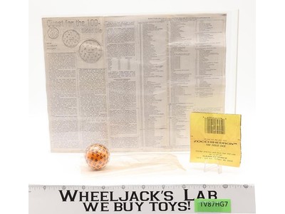 Gamescience Zocchihedron 100-Sided Die Orange 1992 With Instructions