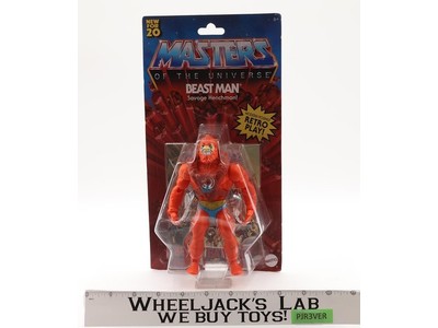 Beast Man Masters of the Universe 2020 Mattel Action Figure NEW MOSC SEALED