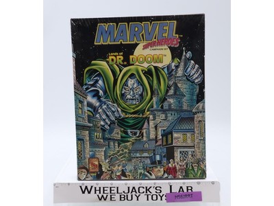 Marvel Super Heroes Lands of Dr. Doom Board Game 1992 TSR Inc NEW SEALED