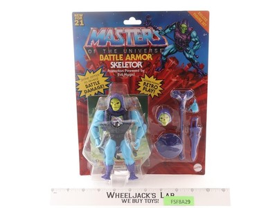 Battle Armor Skeletor Masters of the Universe 2020 Mattel Figure NEW MOSC SEALED