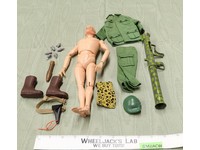 Army Green Beret Blonde Painted GI Joe 1966 Hasbro Vintage 12" Action Figure
