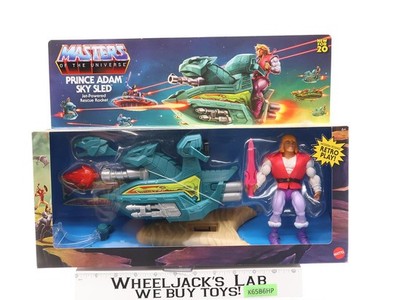 Prince Adam Sky Sled Masters of the Universe 2019 Mattel Figure NEW SEALED