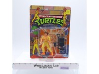 April O'Neil Orange Stripes TMNT 1990 Playmates Action Figure NEW SEALED
