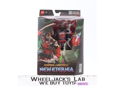 Ninjor Masters of the Universe New Eternia Masterverse 2024 Mattel NEW SEALED