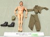 GI Joe Talking Man of Action Flocked Brown Hair 12" Complete 1970 Hasbro Figure