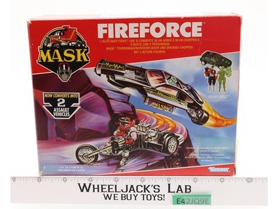 Fireforce W/Julio Lopez 100% Complete W/BOX M.A.S.K Kenner 1988 Vintage Vehicle