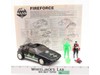 Fireforce W/Julio Lopez 100% Complete W/BOX M.A.S.K Kenner 1988 Vintage Vehicle