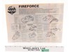 Fireforce W/Julio Lopez 100% Complete W/BOX M.A.S.K Kenner 1988 Vintage Vehicle
