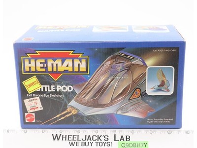 Shuttle Pod New Adventures of He-Man 1989 Mattel Action Figure Vehicle NEW MISB