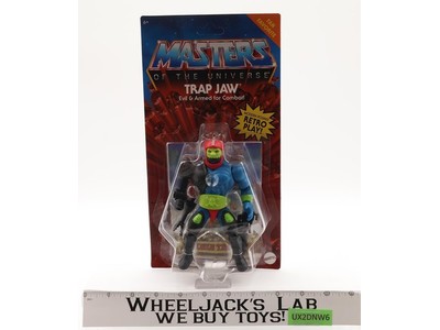 Trap Jaw Masters of the Universe 2024 Mattel Action Figure NEW MOSC SEALED