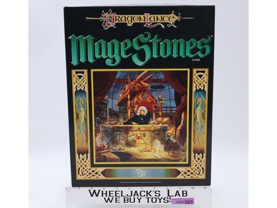 Dragonlance Mage Stones Board Game 100% Complete 1990 TSR Inc