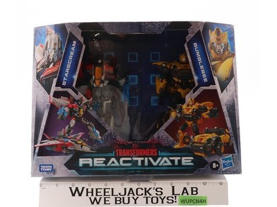 Starscream & Bumblebee Transformers Reactivate 2024 Splash Damage Hasbro NEW MIB