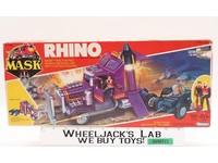 Rhino Matt Trakker Bruce Sato 100% Complete W/ Box MASK Kenner Vintage