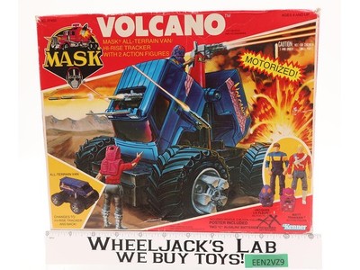 Volcano 100% Complete W/Box M.A.S.K. Kenner 1985 Action Figure WORKS