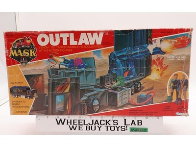 Outlaw W/ Miles & Hash 100% Complete W/Box MASK M.A.S.K. 1986 Kenner Vintage