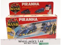 Piranha W/ Sly Rax 100% Complete W/Box M.A.S.K. Kenner 1985 Action Figure