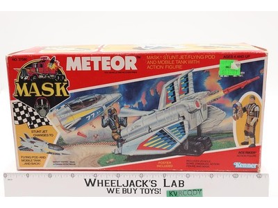 Meteor W/ Ace Riker 100% Complete W/Box & Insert MASK M.A.S.K. 1987 Kenner NM