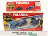Piranha W/ Sly Rax 100% Complete W/Box M.A.S.K. Kenner 1985 Action Figure