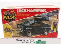 Jackhammer Cliff Dagger 100% Complete W/Box MASK 1985 Vintage Action Vehicle