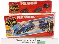 Piranha W/ Sly Rax 100% Complete W/Box M.A.S.K. Kenner 1985 Action Figure