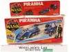 Piranha W/ Sly Rax 100% Complete W/Box M.A.S.K. Kenner 1985 Action Figure