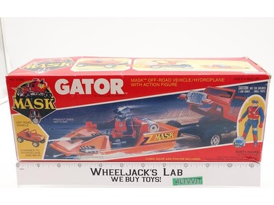 Gator Hayes 100% Complete W Box 1985 MASK Kenner Vintage Action Figure