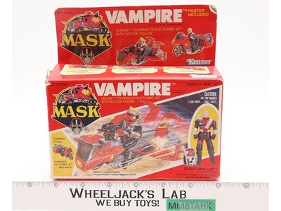 Vampire W/Floyd Malloy 100% Complete W/Box M.A.S.K. Kenner 1986 Action Figure NM