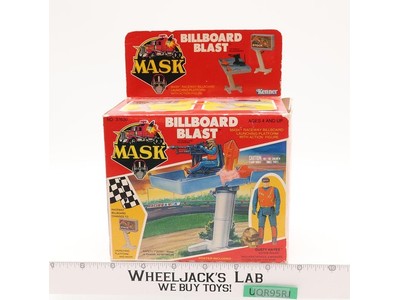 Billboard Blast W/ Hayes 100% Complete W/Box & Insert MASK M.A.S.K. Kenner 1986