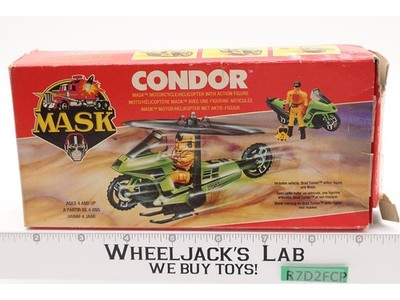 Condor Brad Turner 100% Complete W/Foreign Box MASK 1985 Vintage Vehicle