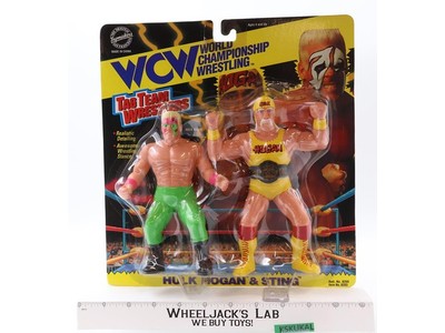 Hulk Hogan & Sting Tag Team WCW Wrestling 1994 Toymakers 7" Action Figures NEW