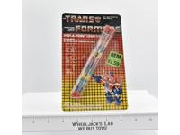Optimus Prime Pop-A-Point Pencil NEW MOSC Transformers G1 Vintage Spindex 1985