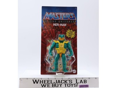 Mer-Man Masters of the Universe 2021 Mattel Action Figure NEW MOSC SEALED