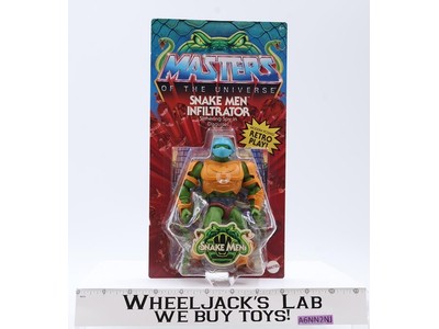 Snake Men Infiltrator Masters of the Universe 2023 Mattel Figure NEW SEALED
