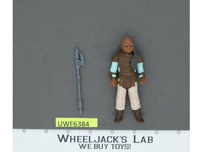 Weequay Skiff Guard 100% Complete Star Wars ROTJ 1983 Vintage Kenner NO REPRO