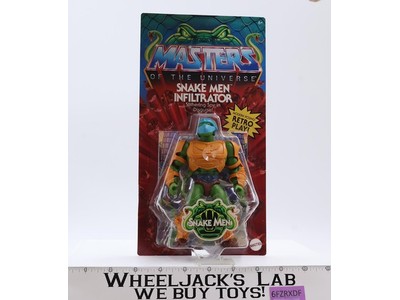 Snake Men Infiltrator Masters of the Universe 2023 Mattel Figure NEW SEALED