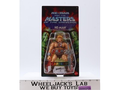 He-Man Masters of the Universe Cartoon 2025 Mattel Action Figure NEW SEALED