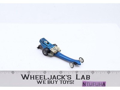 Mongoose Fuel Dragster Blue 1971 Hot Wheels Mattel Blackwall Vintage