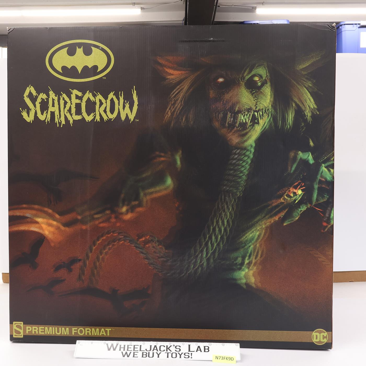 Scarecrow Premium Format Statue DC Comics Sideshow Collectibles 0375/1000
