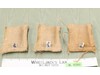 3-pc Lot Combat Sandbags Tagged Japan GI Joe Action Soldier 1964 Accessory Set