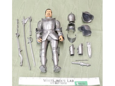 Sir Stuart The Silver Knight Noble Knight Series 1968 Marx 12" Action Figure