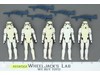 Lot of 5 Star Wars Imperial Stormtroopers 1980s Kenner Vintage Action Figures