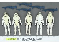 Lot of 5 Star Wars Imperial Stormtroopers 1980s Kenner Vintage Action Figures