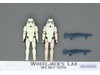 Lot of 2 Star Wars Imperial Stormtroopers 1980s Kenner Vintage Action Figures